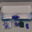 GreenJoy Aquarium Fish Tank Cleaning Kit - 5 in 1 Algae Scraper Set - Siphon Vacuum for Water Changing and Sand Cleaner (Cleaner Set)