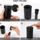 Waterless Diffuser for Essential Oil Nebulizer Battery Operated Mini Scent Air Machine Aromatherapy Atomizing Diffuser 0.5/1/1.5H/Continous Mode 3 Mist Level for Home Room Cars Office