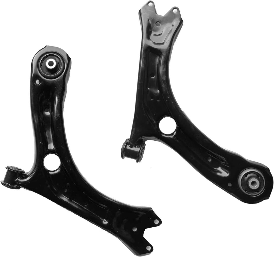 2PC 522837 522838 Front Lower Control Arm for Volkswagen Beetle 2012 2013 2014 2015 2016 2017 2018 2019, Passat 2012-2022, Suspension Control Arm [# 561407151A 561407151C 561407152A 561407152C]