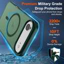 3 x SUPFINE Magnetic for iPhone Air Case (Compatible with MagSafe)(Military Grade Drop Protection) Slim Translucent Matte Shockproof with Anti-Fingerprint Phone Cover for 17 Air,Forest Green