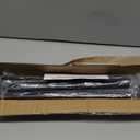 Black Shower Curtain Rod 31 to 80 Inch,1 Inch Diameter Adjustable Spring Tension Stainless Steel Telescoping Rod, Easy Install, No Rust