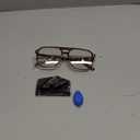 livho Vintage Aviator Blue Light Blocking Glasses, Fashion Oversized Frames with UV Protection Coating, Unisex Design (*Leopard/Tortoise)