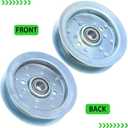 2 Pack 301564 Dixie Chopper Flat Idler Pulley Replaces Dixie Chopper 300401 Pulley, Rotary Pulley 13413 for Dixie Chopper Classic 3560T 2760 2460 2044 2750 2250 3360 Decks