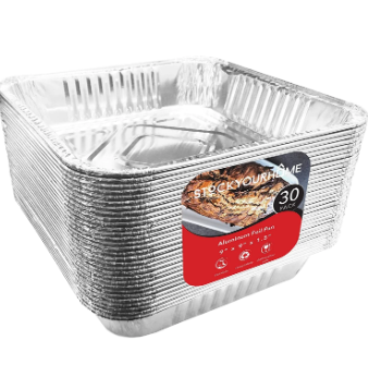 Stock Your Home 3 Inch Aluminum Foil Pie Pans  30 Pcs