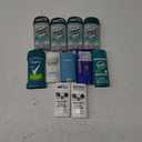 Tom’s of Maine North Woods Antiperspirant for Men and Women, With Recycled Aluminum, 3.25 oz; Harry's, Extra-Strength Antiperspirant Redwood, 2.5 Ounce; Sure Deodorant Invisible Solid, Unscented - 2.6 oz; Schmidt's Aluminum-Free Vegan Deodorant Charc