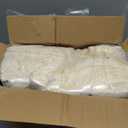 Lesure Dog Stairs for High Bed Pet Steps Ramp for Small Dogs with CertiPUR-US Certified Foam with Non-Slip Bottom, Beige, 5 Steps