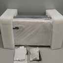 Bathroom Exhaust Fan with Heater, Light, Bluetooth Speaker and Odor & Humidity Sensors, 230 CFM Quiet Ceiling Fan with 3 Dynamic RGB Lighting, 3CCT - Remote App Control - Works with Alexa (Pro, Ivory)