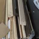 Merax Traditional Town and Country Style Pinewood Vintage Queen Bed, Rich Brown