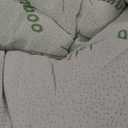 Ultra Soft Full Size Mattress Topper - Viscose Made from Bamboo Pillow Top Mattress Pad for Back Pain Relief - Naturally Cooling for Hot Sleepers, Green