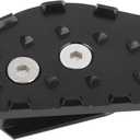 KIMISS Rear Foot Brake Lever Peg Pad, Rear Brake Lever Pedal Extension Enlarge Pad Aluminum Alloy Fit for G310GS 2017-2020 (Black)