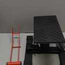 Adjustable Dirt Bike Stand & Powersport Jack 1000LBS Capacity, Heavy Duty Hydraulic Motorcycle Lift Stand & Center Stand for Maintenance (Black)