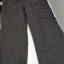 roswear Women's Wide Leg Jeans Non-Stretch Sweatpants-Like Lounge with Elastic Waist (XX-Large, Black)