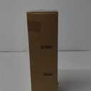 QDWIS 2 Pack Boho Wood Curtain Rods for Windows 48 to 84 inch, 1" Adjustable Heavy Duty Window Curtain Rod with Imitation Wood Grain Finials, Rustic Decorative Drapery Rods Set, Size:36-88''