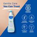 Mustela Baby Cleansing Water - No-Rinse Micellar Water - with Natural Avocado & Aloe Vera - for Baby's Face, Body & Diaper - 1 or 2-Pack - Various Sizes