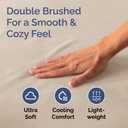 King Fitted Bed Sheet - Bottom Single Fitted Sheet Only - Ultra-Soft Hotel Luxury Bedding w/ 8-16 Inch Deep Pockets - Breathable, Cooling & Wrinkle Free - Easy-Care, Fade & Shrink Resistant - Wheat