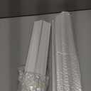 Peel and Stick Wall Molding, Pre Cut, Paintable, 4 Set 16" x 24"