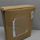 Amazon Basics Lightweight Super Soft, Wrinkle-Free, Easy Care Microfiber 4-Piece Bed Sheet Set with 14-Inch Deep Pockets, Full, Bright White, Solid