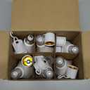 DEBAOBULB 6 Pack Rechargeable Emergency Light Bulbs, Battery Powered LED Light Bulb 3000K Warm E26 120 Volt 9W 60W Equivalent with 1200mAh for Home Power Outage Camping Hurricane (Soft White)