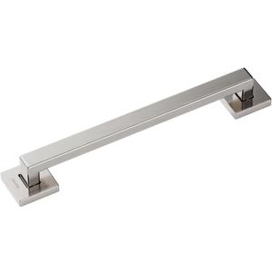 Joyrain ADA Square Grab Bar 24 Inch - 500lb Capacity Safety Rail for Elderly, Non-Slip Bathroom Handle (Brushed Stainless Teel, 24 inch)