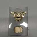 Allengel Bee Phone Ring Holder Finger Kickstand with Crystal, Cute Phone Ring Grip Holder for iPhone or Smartphone Cases, Gold Black