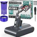 EGR Advanced 9000mAh V7 Animal Battery Replacement Compatible with Dyson SV11 V7 Motorhead/Animal/Trigger/HEPA/Car+Boat/Absolute Handheld Vacuum Cleaners (Not Fit V6, V8, V10)