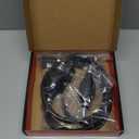 BARTOO Marine Boat Fuel Line Assembly, 5/16'' 8mm Nylon Braided 7FT Fuel Hose Line with Connector and Primer Bulb for Yamaha Outboard Motors