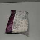 Jinchan Tie Up Valance Floral Linen for Windows Farmhouse Valance 36 Inch Peonies Botanical Short Window Treatment Adjustable for Kitchen Living Room Light Filtering 1 Panel Blue on Beige