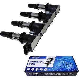 Ignition Coil Pack Compatible with 2011-2015 Chevy Cruze 1.8L, 2016 Cruze Limited 1.8L, 2012-2018 Chevy Sonic 1.8L, 20019-2011 Aveo 5 Aveo5 1.6L, 2009 2010 Pontiac G3 1.6L Replace UF620 C1646