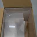 Set of 3 Acrylic Display Risers - Acrylic Boxes & Cubes - 5 Sided with Hollow Bottoms - Display Stand for Collectibles (Clear)