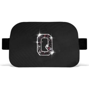 Graduation Gifts for Teens Kids Daughter Sister Her - Birthday Gifts for 3 4 5 6 7 8 9 10 11 12 13 Year Old Girls,Fanny Pack Crossbody Bag Belt Bag Cute Trendy Stuff | Black,Initial Q