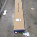 Mellow Naturalista Classic 16 Inch Solid Wood Platform Bed with Wooden Slats, White, Queen