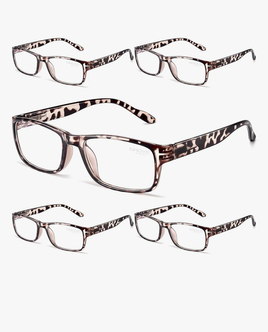 Gaoye Professional Reading Glasses for All Day - Computer Readers with Blue Light Protection - Value Pack(2.75)