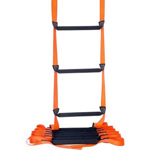 Fire Escape Ladder, 13.1 Feet Emergency Fire Ladder, 2-3 Story Homes Reusable Safety Rope Ladder for Kids and Adults