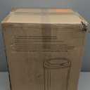 FDW Kitchen Trash can for Bathroom Bedroom Home Office Automatic Touch Free Garbage bin with lid Brushed Stainless Steel Rectangular 13 Gallon / 50L