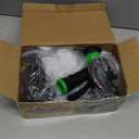 Flexi Hose Expandable Garden Hose with 8 Function Nozzle, 50FT - Lightweight Retractable Garden Hose, Water Hose - No-Kink Flexibility, 3/4 Inch Solid Brass Fittings and Double Latex Core (Black)