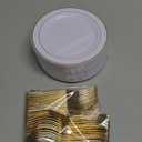 WELLIFE 60 PCS Gold Plastic Dessert Plates and 60 PCS Forks, 6.3 inch Disposable Salad Plates, Premium White Appetizer Plates with Gold Rims, Perfect for Party