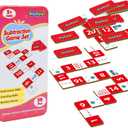 Kasfalci Subtraction Dominoes Set,Math Manipulatives Games for Kids,Counting Toys,Learning Games,Preschool Learning Activities,Homeschool Supplies,Kindergarten Classroom Must Haves,1st 2nd 3rd Grade
