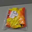 Men's Cycling Jersey Winter Thermal Fleece Long Sleeve Bike Shirts Windproof Cycling Jacket with 3 Pockets, Size Large