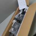 Outdoor Stair Handrail Kit, Indoor Iron Wood Grain Hand Railing, Fits 1-2 Steps