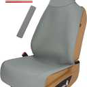 VSHIELD Waterproof Neoprene Car Seat Cover, Sweatproof Non-Slip Seat Protector, Universal Fit for Front Bucket or Rear Bench Seat of Cars, SUVs, Vans, Trucks, Compatible with Airbags and Armrests