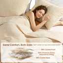 SONORO KATE 100% Cotton Paisley Quilt Set King Size, Cozy Lightweight Bedspread with 2 Pillow Shams, Soft Breathable Matelasse Coverlet Set for All Season Comfort(Beige-Style 1,King)