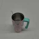 Llama Tumbler 20oz with Handle and Silicone Straw Lid for Kid, Insulated Stainless Steel Cup, Gift for Kids Girls, Gifts Idea for Birthday Christmas Back to School