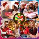 Capoda 4 Sets Christmas Tree Crafts Kit DIY Air Dry Clay Kit for Kids Make Your Own Clay Lanterns Creative Light-up Lanterns Making Set for Girls Boys Teens Christmas School Activities Party Supplies