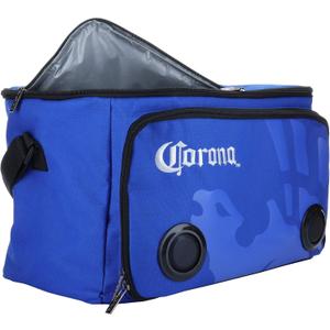 Corona Insulated Cooler with Speakers Holds 36 cans - Modern Floating Cooler with Speakers Super Portable Travel Cooler Durable Speaker with Bluetooth for Parties, Festivals, Boats, and Beaches