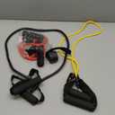 3PCS Resistance Bands with Handles Strength Bands Exercise Bands Set with Handles Elastic Bands Workout Bands for Working Out Strength Training Muscle Toning Door Anchor and Workout Guide