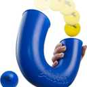 pindaloo Original Skill Game Toy with 2 Balls- Gifts for Kids and Adults Indoor & Outdoor Games, Ball Toys for Boys, Girls, & Teens - Gift Ideas, Fun Stuff, Develops Motor & Juggling Skills -Blue