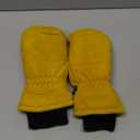 SKYDEER Durable Winter Work Gloves with Full Deerskin Suede Leather for Extreme Cold Condition (SD8676T) (Medium, Mittens)