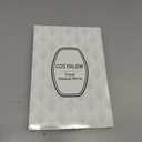 Travel Makeup Mirror with Light: 3 Color Lighting Portable Mirror with Touch Screen Rechargeable Adjustable LED Lights Hexagon Vanity Mirror for Travel, Desk, Home (White)