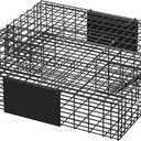 Garvee Squirrel Trap with Carrying Handle 2-Door Humane Live Animal Catch Release Cage Indoor Outdoor Catcher for Chipmunks Squirrels Weasels Voles Rabbits Moles Guinea Pigs Hamsters