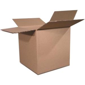 The Packaging Wholesalers 8 x 8 x 10 Inches Shipping Boxes, 25-Count (BS080810)